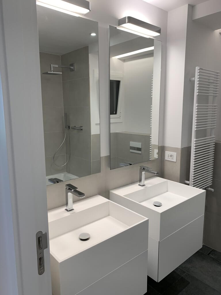reforma integral de baño de una vivienda en Muntaner